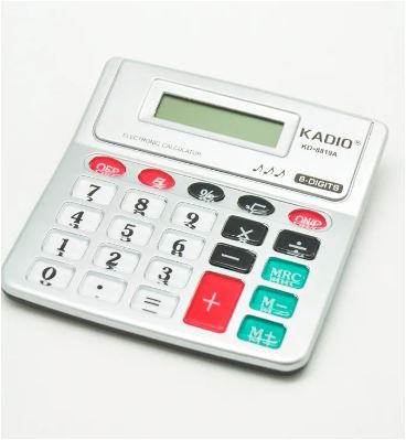 Калькулятор KADIO KD-8819A настольный 8-разряд.
