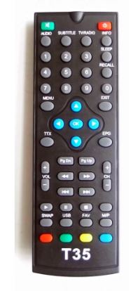 Пульт для приставки WORLD VISION WV T35, T55, T60M DVB-T2 тех пак