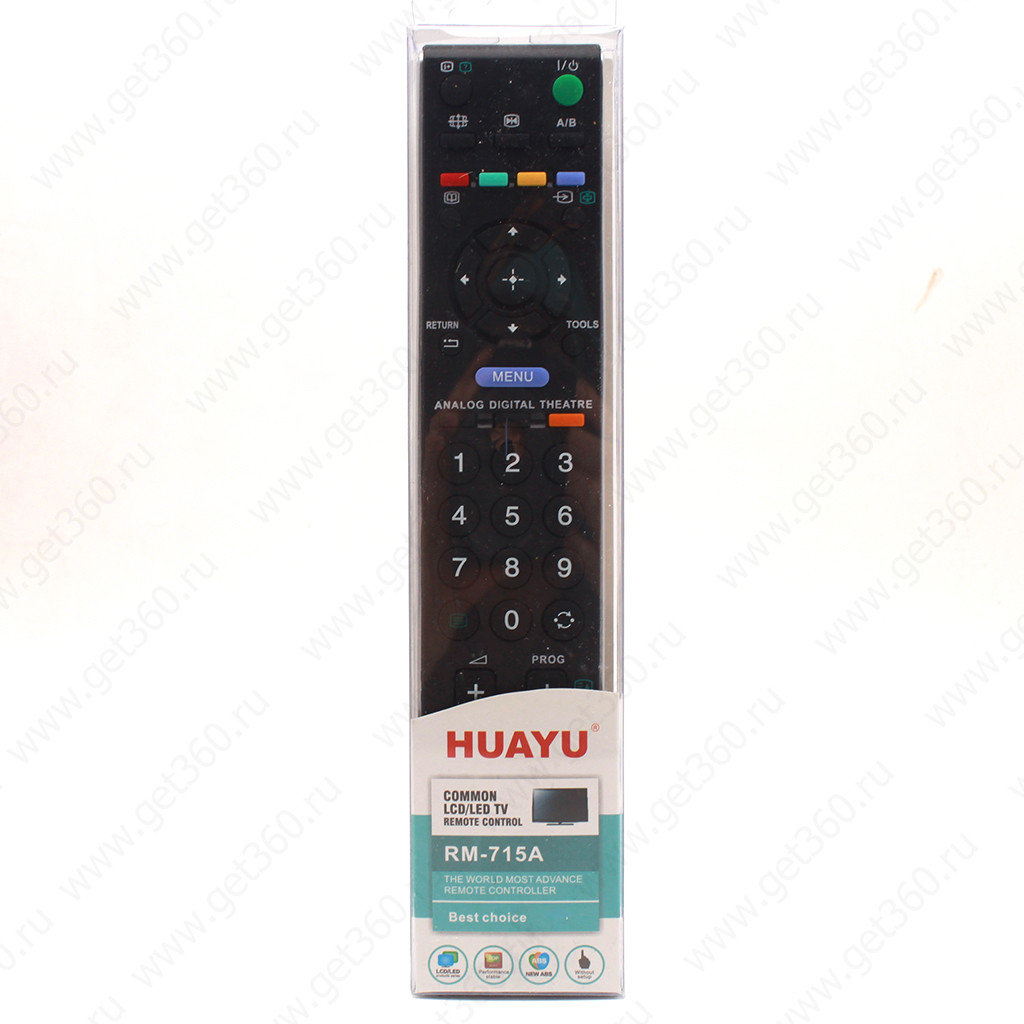 Пульт для телевизора SONY HUAYU RM-715A корпус RM-ED009 универсальный