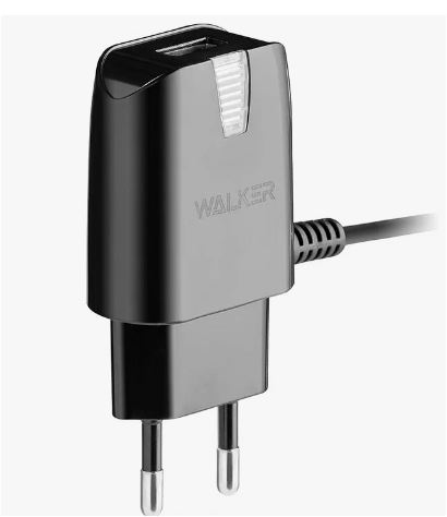 СЗУ WALKER WH-24 1 USB 2.1A  TYPE-C черный