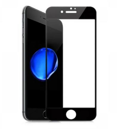 Защитное стекло для iiPhone 7/8 Plus 6D черное техпак
